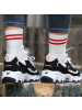 SKECHERS(斯凯奇)2019D\’LITES系列时尚绑带运动鞋春季女子休闲鞋13144-BKLP