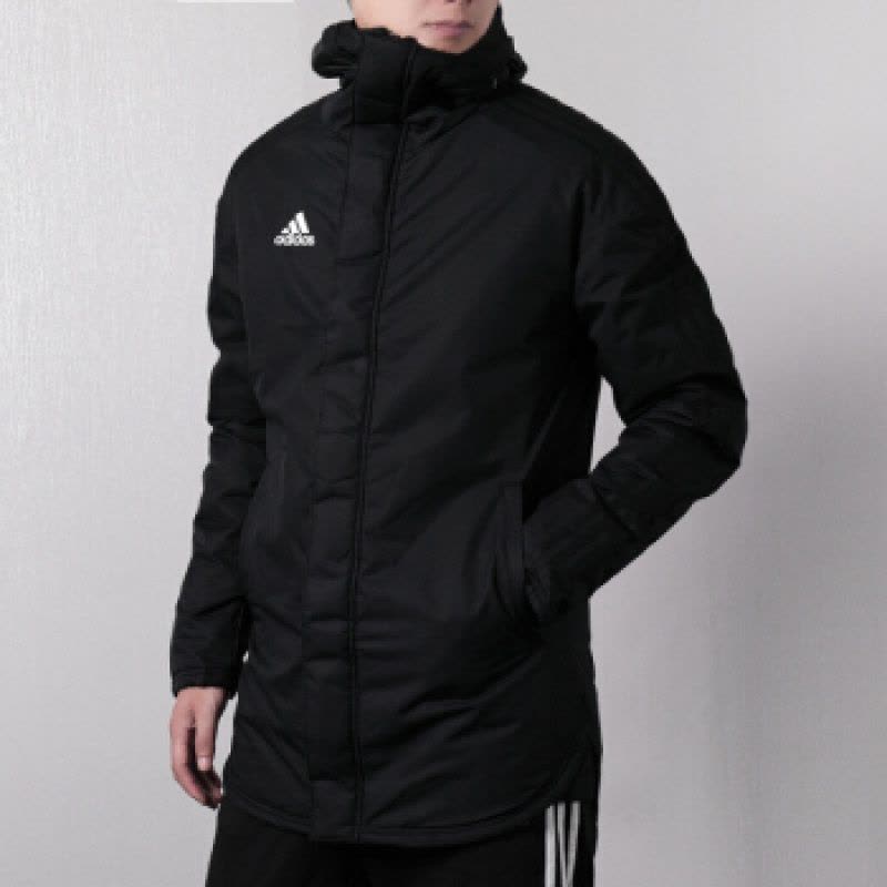 adidas阿迪达斯男装2020新款运动服棉衣保暖连帽棉服外套 DM2202图片
