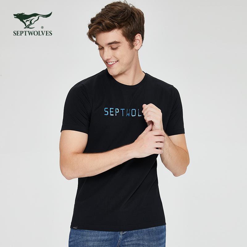 七匹狼septwolves男士t恤