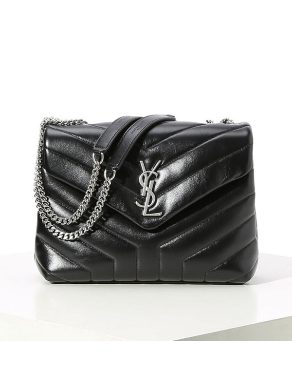 预订 SAINT LAURENT（YSL） LOU LOU 小号 小胖包 信封 “Y”字形提花 链条包494699