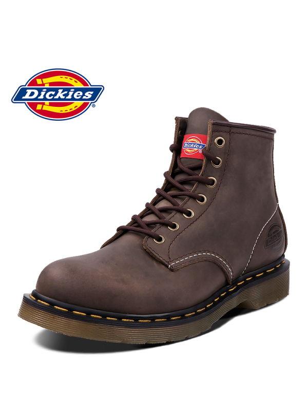 Dickies工装鞋2019秋冬男真皮厚底户外马丁鞋欧美风潮流男鞋休闲大头皮鞋174M50LXS61