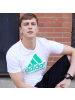 adidas阿迪达斯跆拳道休闲男装圆领运动短袖速干跑步T恤ADICTT-WGN-1