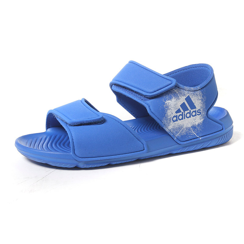 【自营】adidas阿迪达斯童运动鞋男鞋小童4-10岁魔术贴休闲凉鞋BA9289