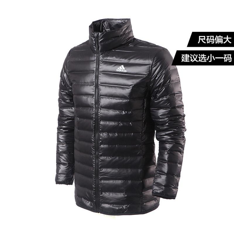 【自营】adidas阿迪达斯男服羽绒服外套保暖轻便休闲运动服BS1588 L BS1588黑色