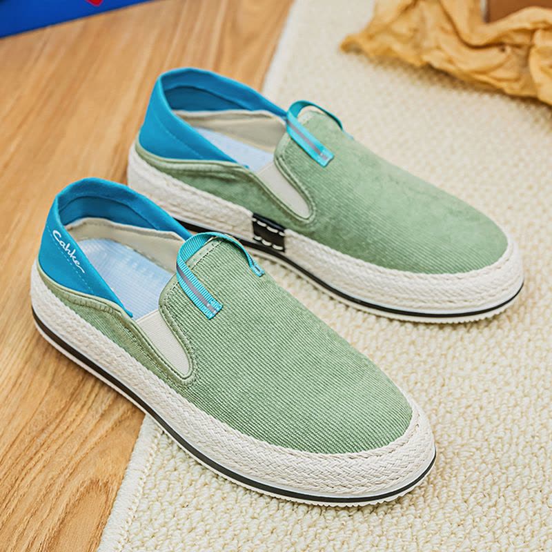 四季可穿男士2025年休闲舒适透气潮流时尚百搭日常新款男士布鞋图片