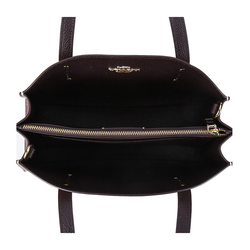 COACH 蔻驰 奢侈品 女士专柜款粉色渐变色皮质手提单肩斜挎包