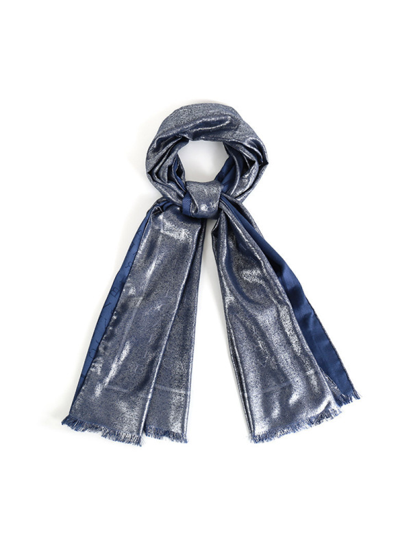 bvlgari宝格丽女款logomania系列丝羊毛披肩242925