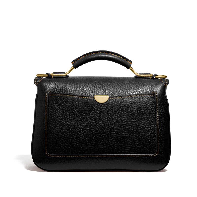 COACH\蔻驰 CHAMBRAY RILEY 口盖包手提单肩包 马车标粒面皮图片
