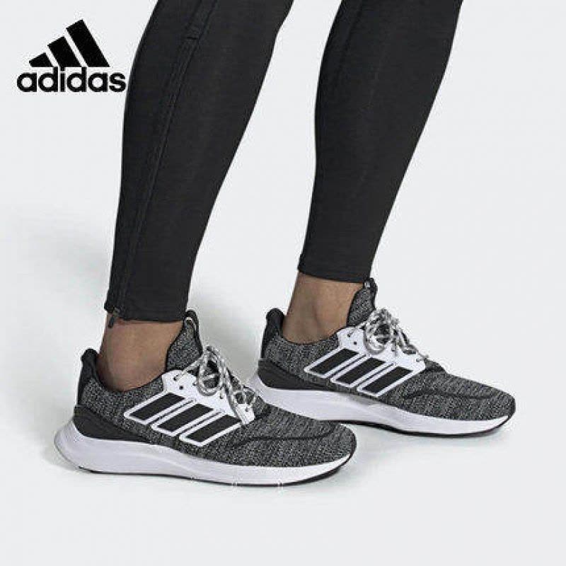 Adidas阿迪达斯2020秋季新款男子灰黑色轻便跑步运动跑步鞋EE9856图片