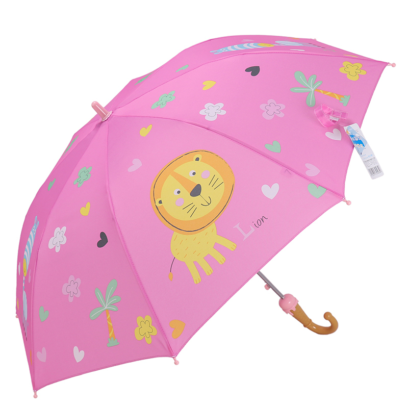 天堂伞 儿童自开直杆伞晴雨伞太阳伞 动物王国13046e