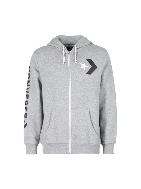 Converse/匡威 男装 开衫连帽卫衣 灰色 10007041-A01