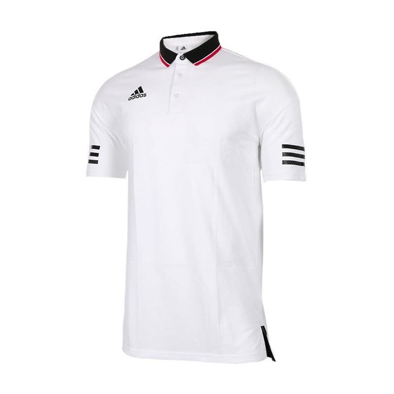 ADIDAS阿迪达斯夏季男子立领休闲短袖POLO衫BS3806图片