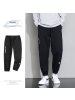 冰丝裤男夏季新款韩版薄款休闲宽松型大码束脚运动哈伦裤