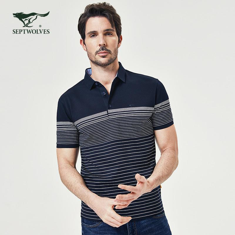 七匹狼septwolves男士t恤