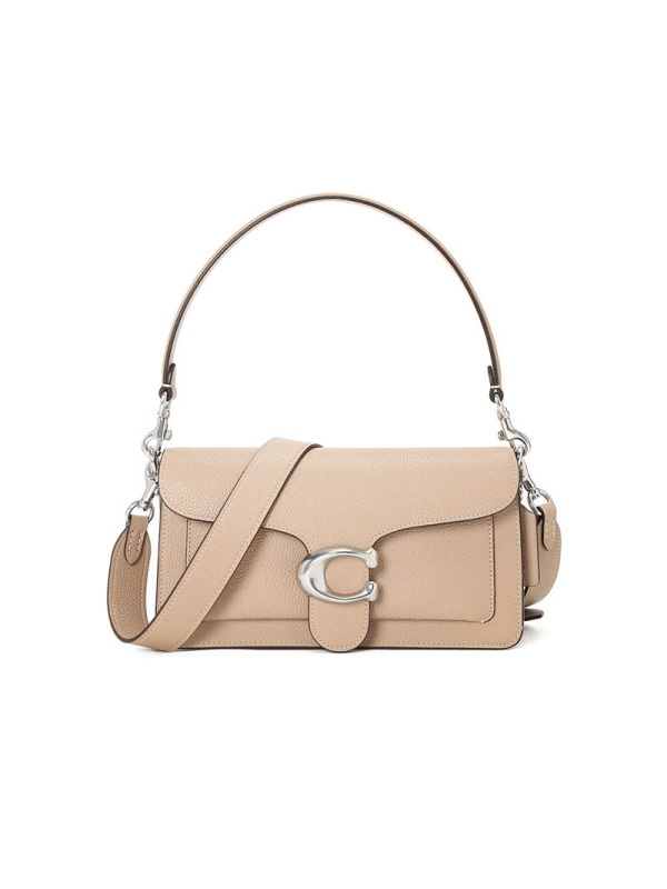 COACH\蔻驰 TABBY 通勤单肩包 C扣粒面皮