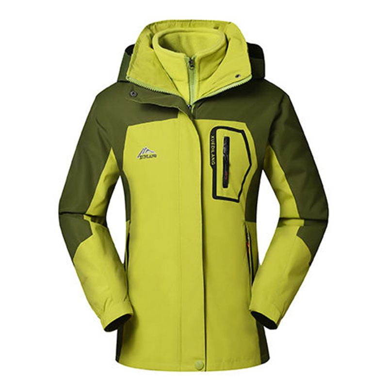 花花公子playboyicon男女款秋冬季防风保暖登山服冲锋衣