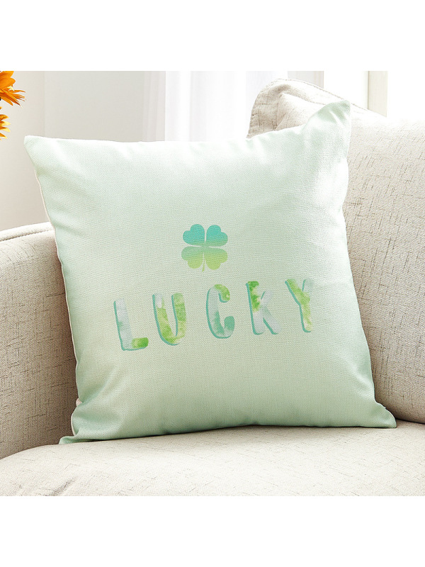 Ceba加厚亚麻布艺抱枕客厅大号靠垫沙发办公室床头靠枕腰枕简约靠背套