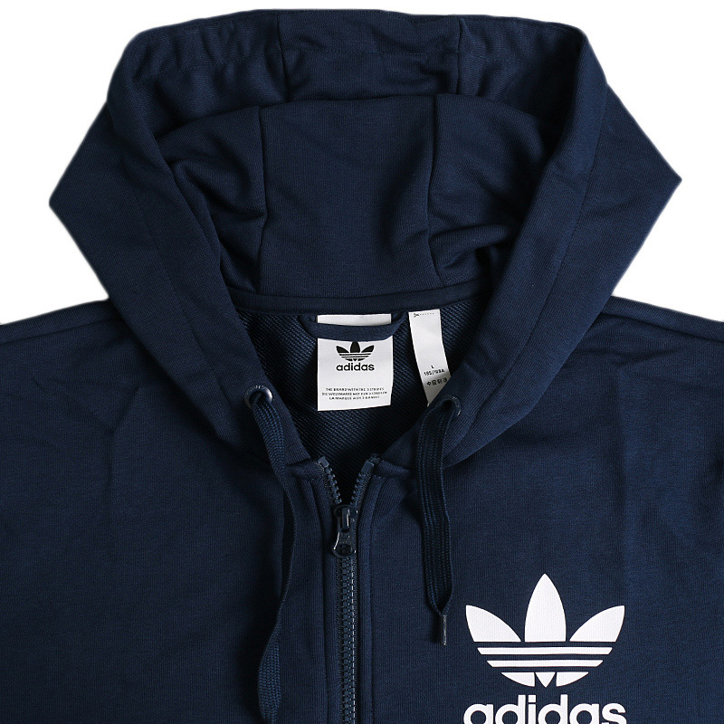 Adidas阿迪达斯三叶男子时尚经典休闲夹克外套-CZ1752