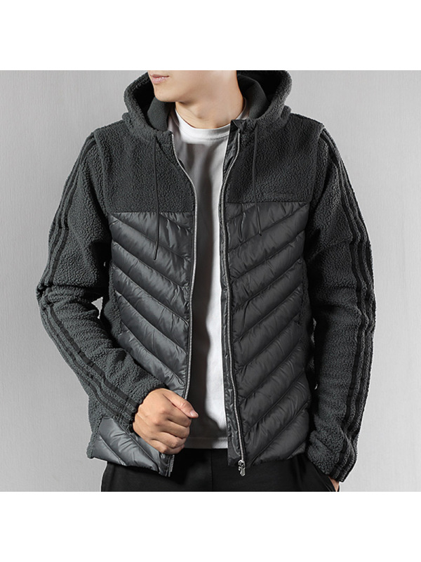 Adidas阿迪达斯男士羽绒服2020秋季新款 棉服EI6282