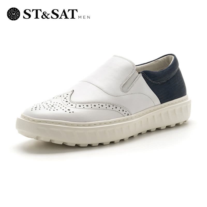 St&Sat/星期六春款舒适休闲男鞋SS71128314图片
