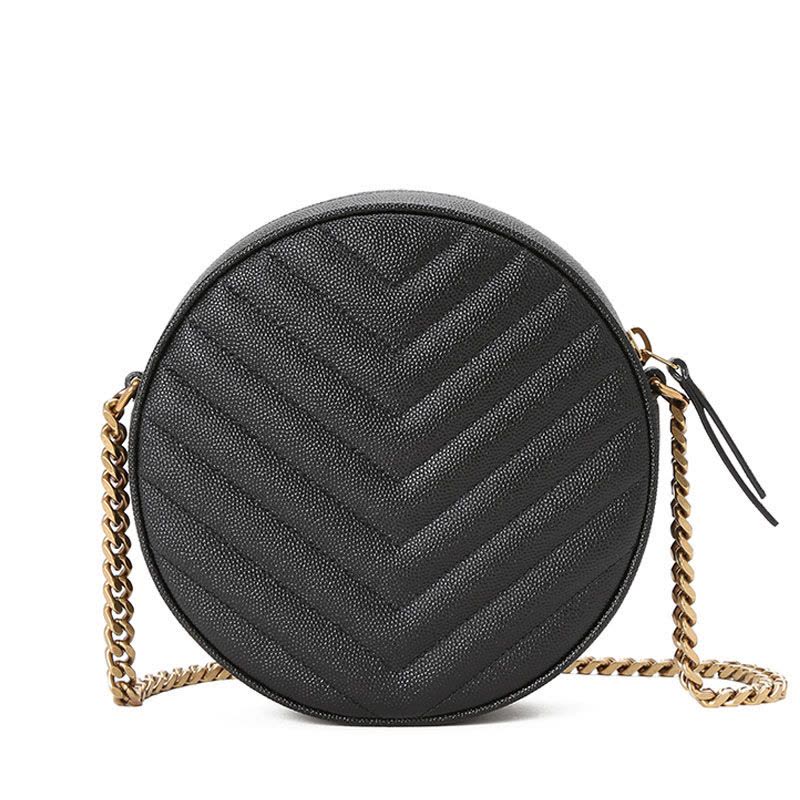 YSL VINYLE 圆饼 字母LOGO 610436图片