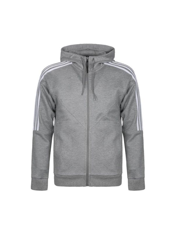 adidas阿迪达斯三叶男子上衣休闲运动针织连帽外套DH2256_2