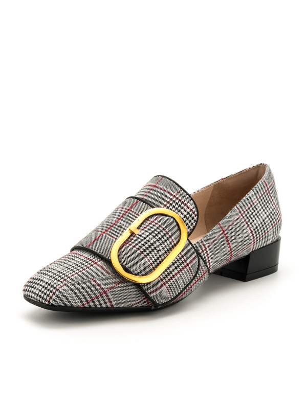 星期六(ST&SAT专柜同款皮带饰扣低跟方跟休闲单鞋女SS81112568