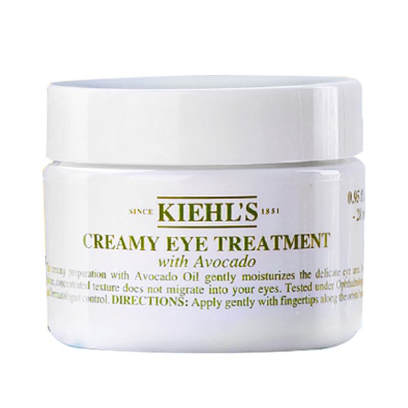 科颜氏 牛油果眼霜 14mL 改善干纹滋润眼周不油腻图片