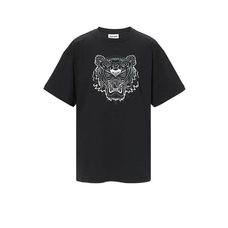 KENZO 短袖T恤 虎头 棉质 FB52TS9724YG图片