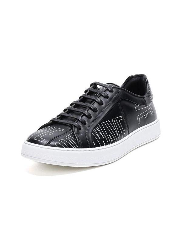 diorhomme迪奥男士皮革系带运动鞋3sn183xfx