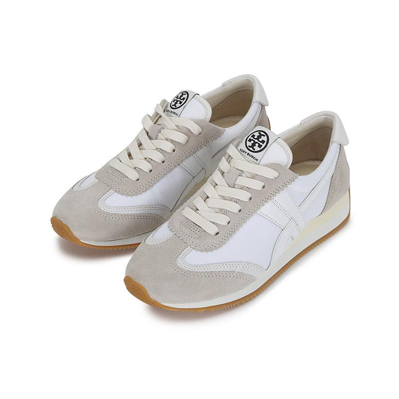 托里·伯奇 TORY BURCH TB女鞋 尼龙/绒面革HANK系带休闲运动鞋82187