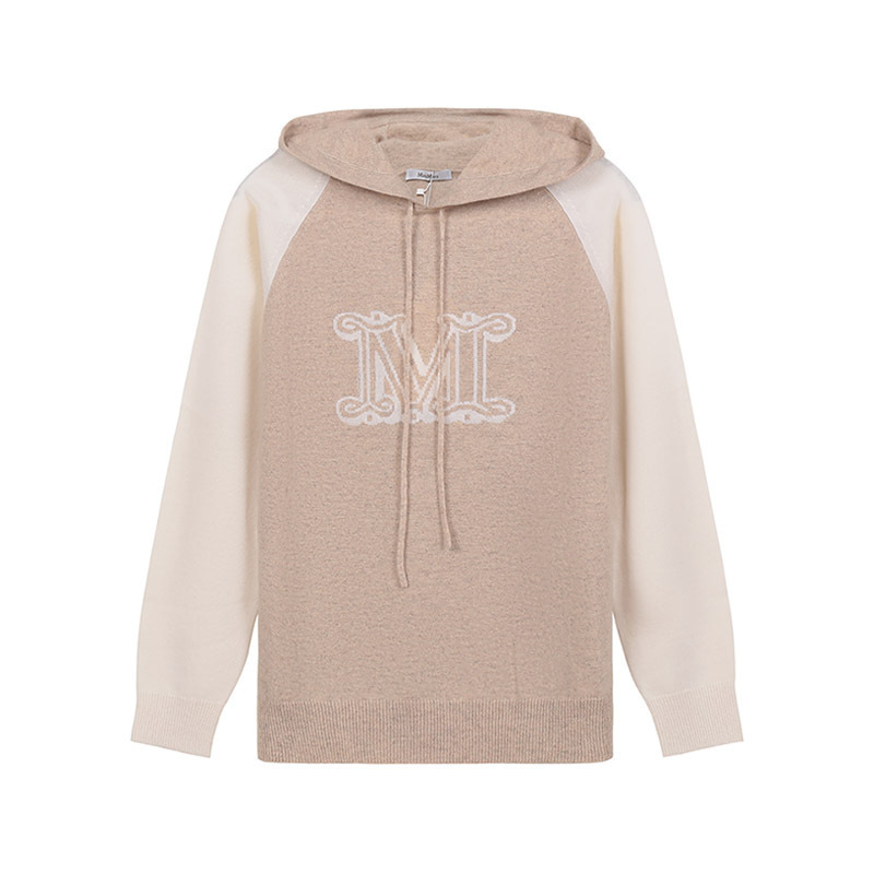 MAX MARA 麦丝玛拉 女士山羊绒连帽毛衣针织衫 LIEGI