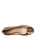 TORY BURCH/汤丽柏琦 女鞋经典徽标浅口粗高跟鞋 32854