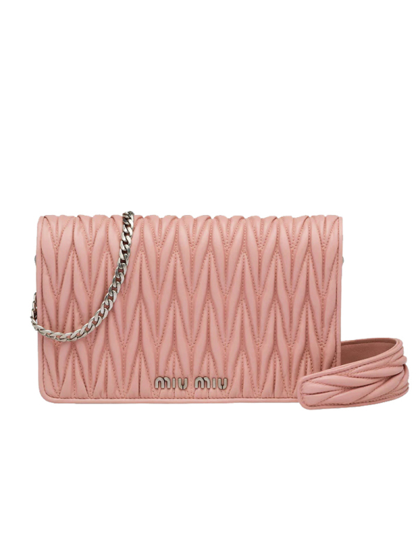 【预定】MIU MIU/缪缪 MIU D?LICE皮革手袋 5BP001 IOO