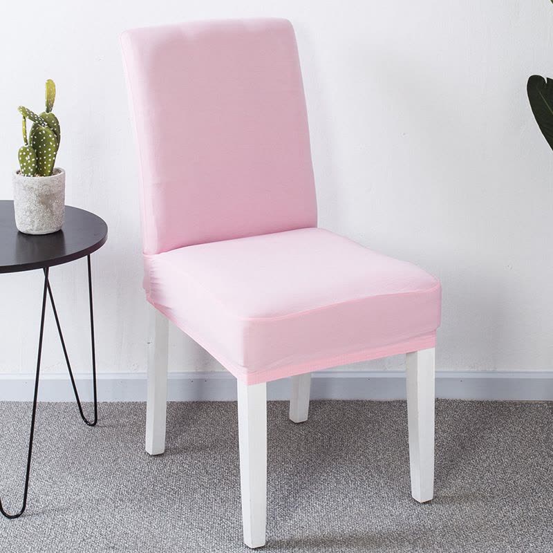 Ceba热卖欧美中高靠背纯色弹力全包加厚椅子套wishebay热卖图片
