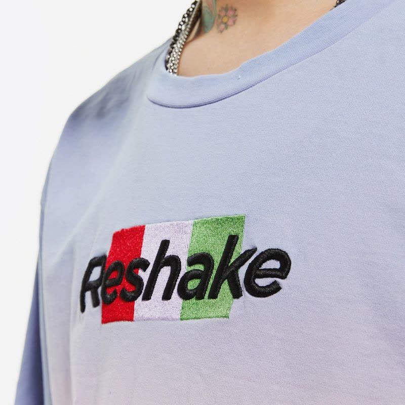 马克华菲潮牌【商场同款】RESHAKE华菲型格2019夏季新款宽松短袖T恤衫男ins潮图片