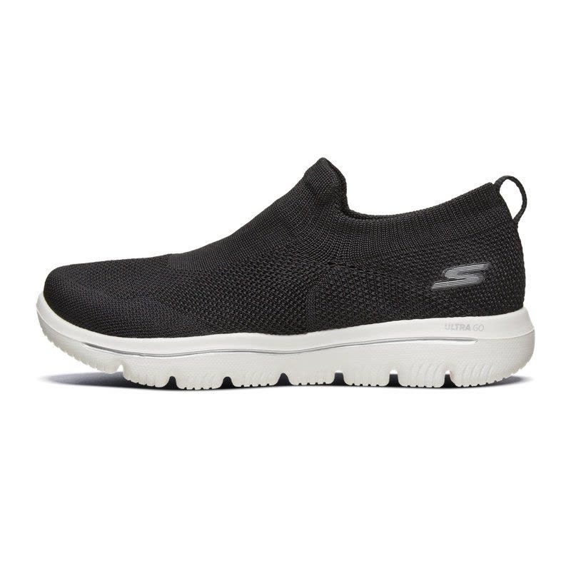 Skechers斯凯奇女鞋新款时尚一脚套休闲鞋 轻质透气健步鞋 15725图片