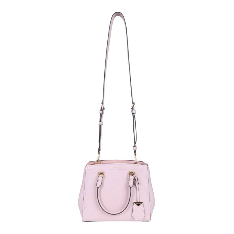 MICHAEL KORS女士裸粉色皮质斜跨包手提包30T8GN4M2L SOFT PINK