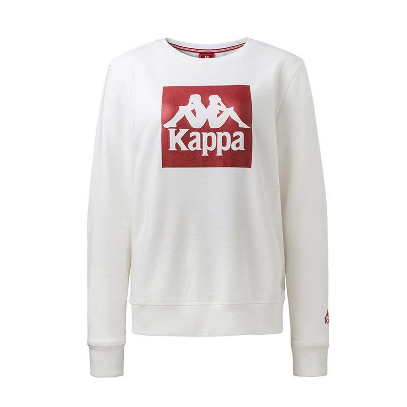 KAPPA/卡帕专柜女子运动服秋款圆领套头针织卫衣|K0862WT13图片