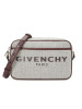 纪梵希GIVENCHY BDND 相机包 字母印字标帆布织物BB50F6B0XM金扣 女士单肩斜挎包