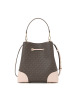 MICHAEL KORS 迈克·科尔斯水桶包 logo印花 织物拼皮 30F9GZ5L6B