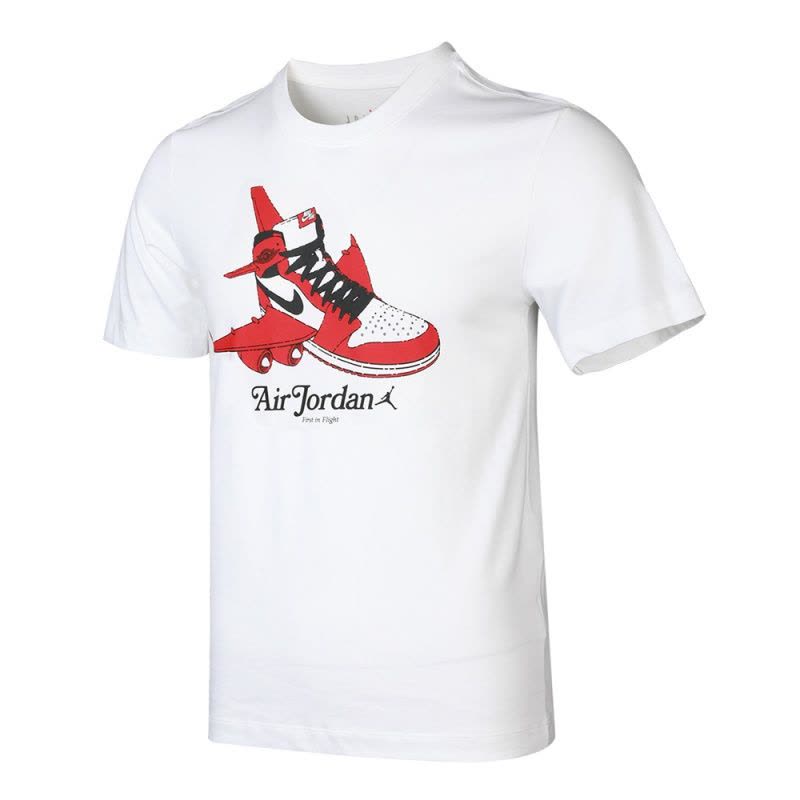 Nike耐克2020男子AS M J BRAND GRAPHIC SS CREW T恤CN3597-100图片