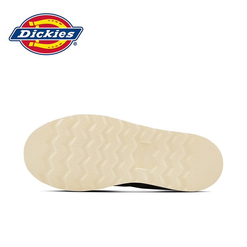 Dickies工装鞋男英伦真皮高帮工装鞋短靴厚底194M50LXS34