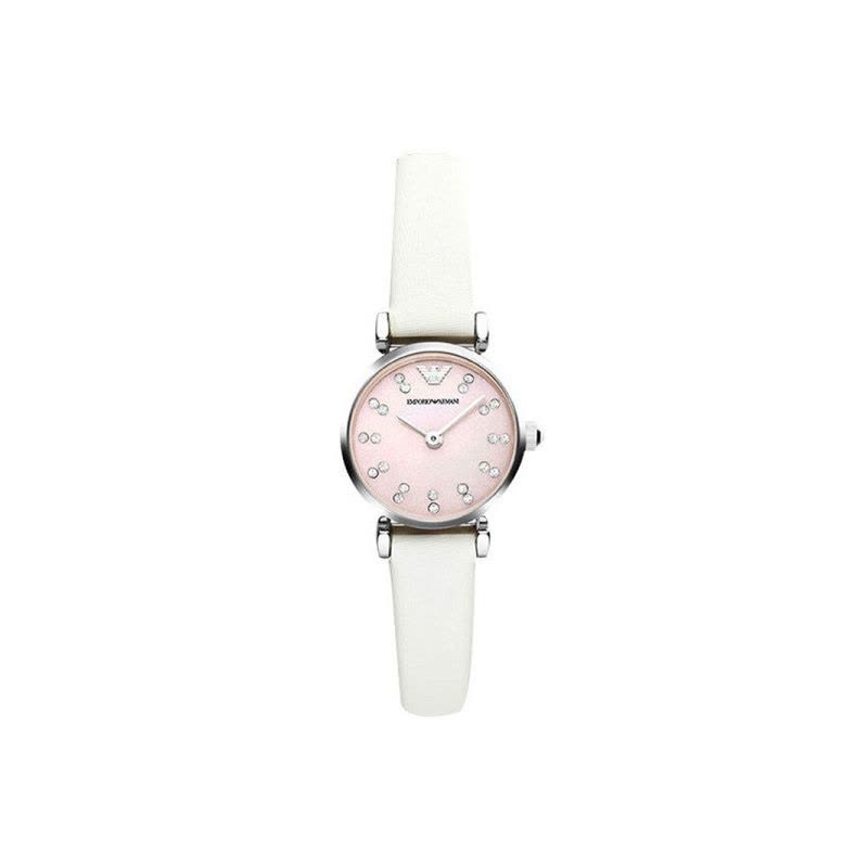 阿玛尼（ARMANI）休闲时尚简约女士腕表 AR1780 白色图片