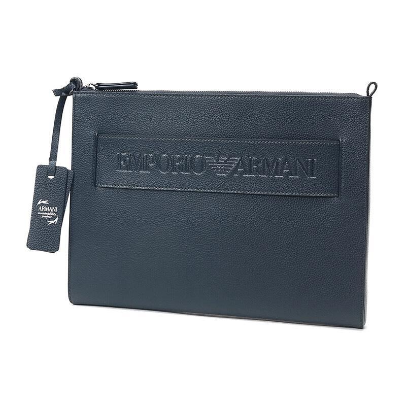 emporioarmani阿玛尼男士聚酯纤维手拿包y4p118ysl5j