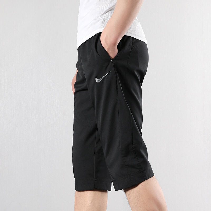 耐克nike男裤舒适透气跑步梭织休闲五分裤688492010