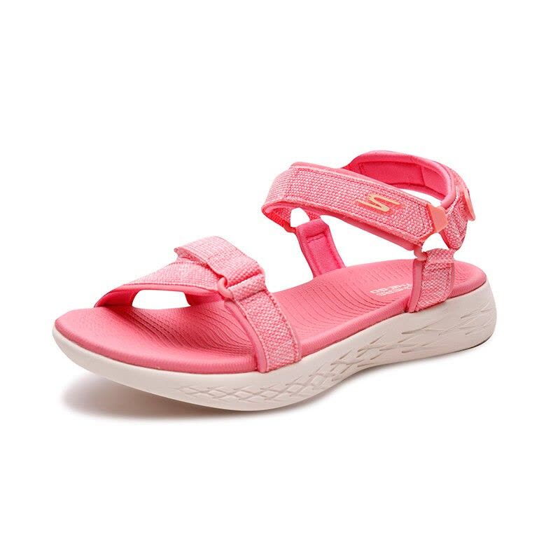 Skechers斯凯奇女鞋新款帆布休闲减震凉鞋 时尚轻便凉鞋15315图片