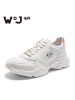维界秋季新款男鞋韩版时尚厚底白色系带休闲鞋青春个性户外潮流鞋