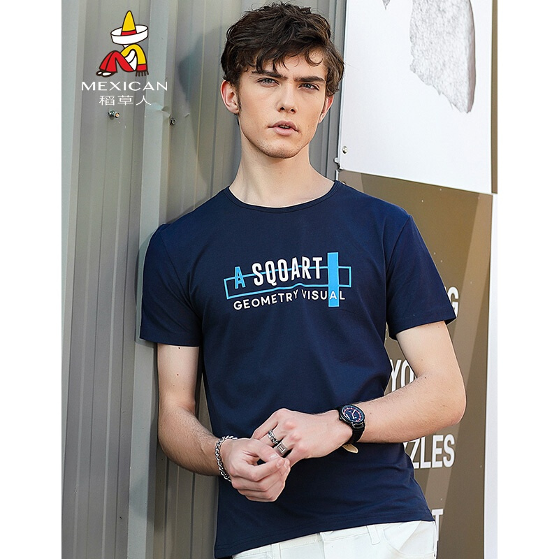 稻草人mexican男士t恤