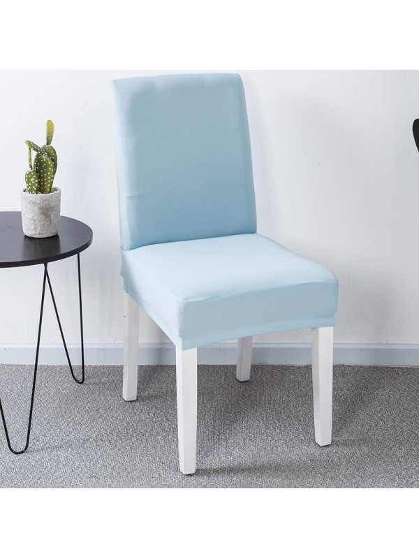 Ceba热卖欧美中高靠背纯色弹力全包加厚椅子套wishebay热卖